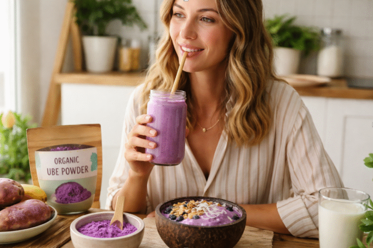 What are the health effects of ube?
